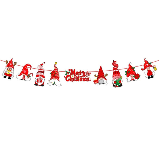 Christmas Alphabet Pull Flag Holiday Party Venue Decoration, Model: HL025 - Ornaments by PMC Jewellery | Online Shopping South Africa | PMC Jewellery