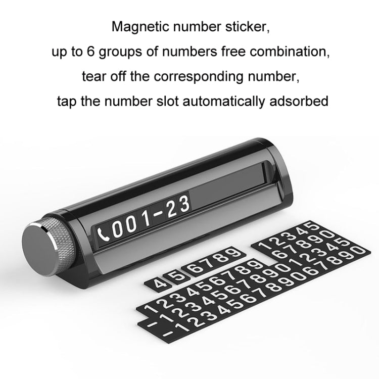 Multifunctional Break Window Mini Safety Hammer Parking Number Plate(Grey) - Parking Card by PMC TechLife | Online Shopping South Africa | PMC TechLife | Buy Now Pay Later Mobicred