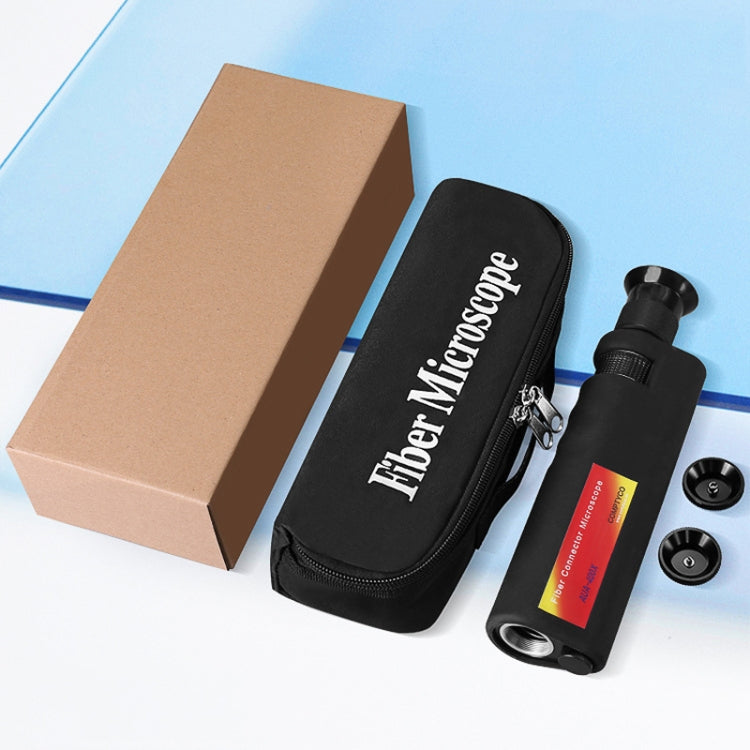 Comptyco AUA-400X 400 Times Handheld Fiber Optic Microscope for FC/SC/ST/LC Connector - free shipping - PMC Jewellery - Order now!