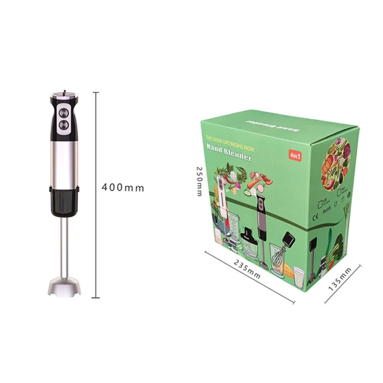 6-in-1 600W Multifunctional  Electric Blender Stainless Steel Food Cooking Stick EU Plug - Stirrer & Squeezer by PMC Jewellery | Online Shopping South Africa | PMC Jewellery | Buy Now Pay Later Mobicred