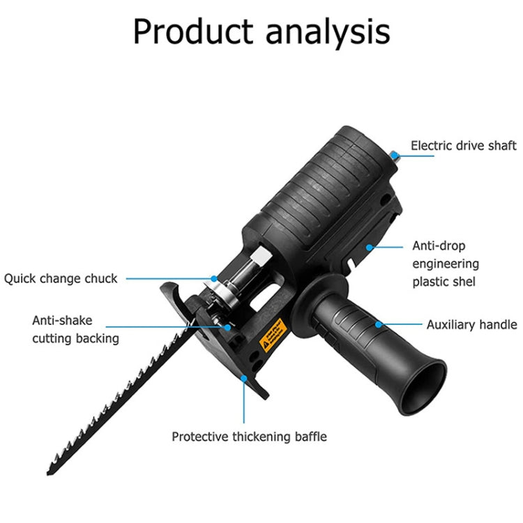 HILDA Quick Installation Cutter Saw Drill Accessories(Without Oil Pot) - free shipping - PMC TechLife - Order now!
