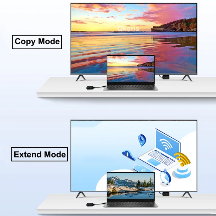 PWAY DT248W-H 30m Wireless HD Screen Projector Office Conference Screen Sharing Device(HDMI Interface) - free shipping - PMC TechLife - Order now!
