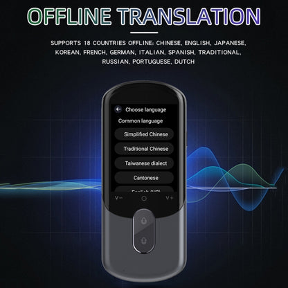 2.88-inch HD Screen WiFi Translator 139 Languages Voice Translator Photo Recording Translator Pen(White) -  by PMC Jewellery | Online Shopping South Africa | PMC Jewellery | Buy Now Pay Later Mobicred