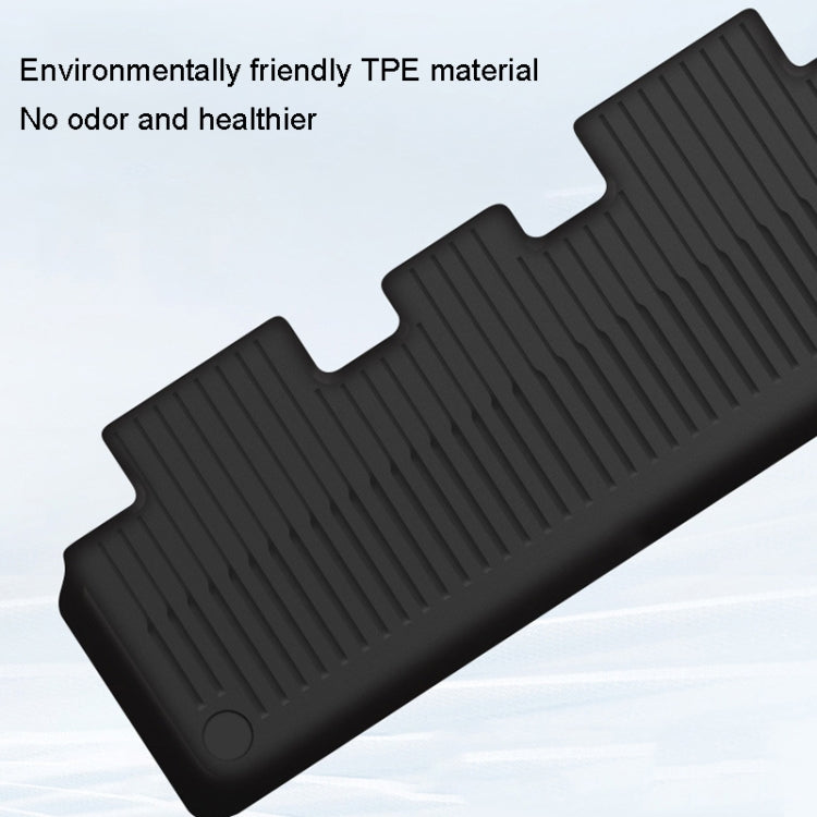 6pcs /Set For Tesla Model Y Double Layer TPE Injection Car Foot Mats Interior Accessories - Seat Accessories by PMC TechLife | Online Shopping South Africa | PMC TechLife | Buy Now Pay Later Mobicred