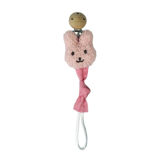 Animal Head Pacifier Chain Newborn Pacifier Clip, Style: Rabbit - Cups & Silicone Nipple by PMC Jewellery | Online Shopping South Africa | PMC Jewellery | Buy Now Pay Later Mobicred