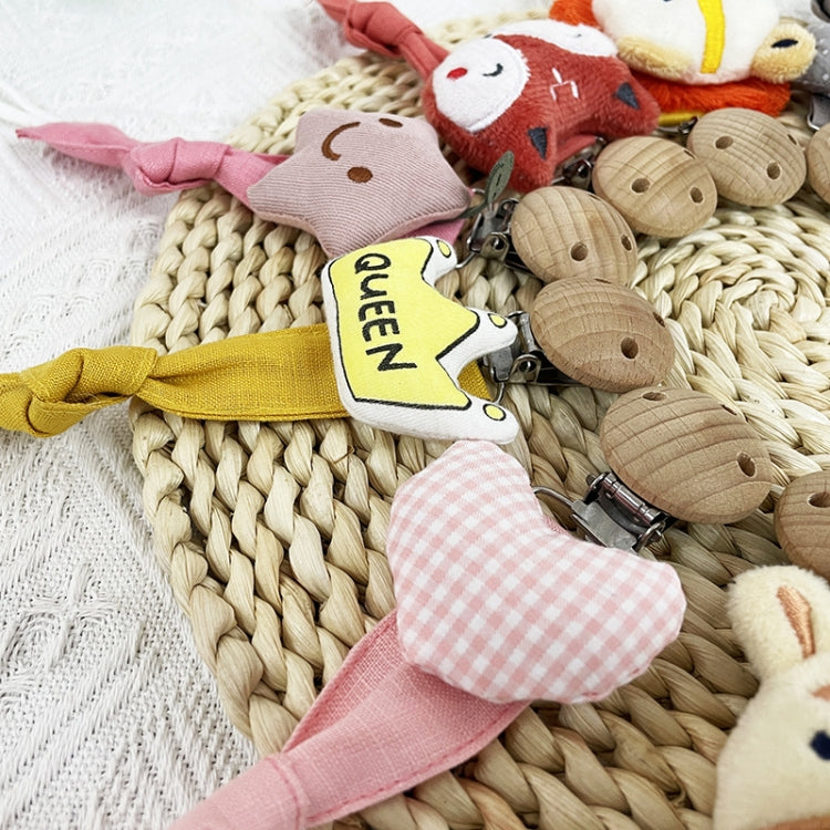 Animal Head Pacifier Chain Newborn Pacifier Clip, Style: Lion - Cups & Silicone Nipple by PMC TechLife | Online Shopping South Africa | PMC TechLife | Buy Now Pay Later Mobicred