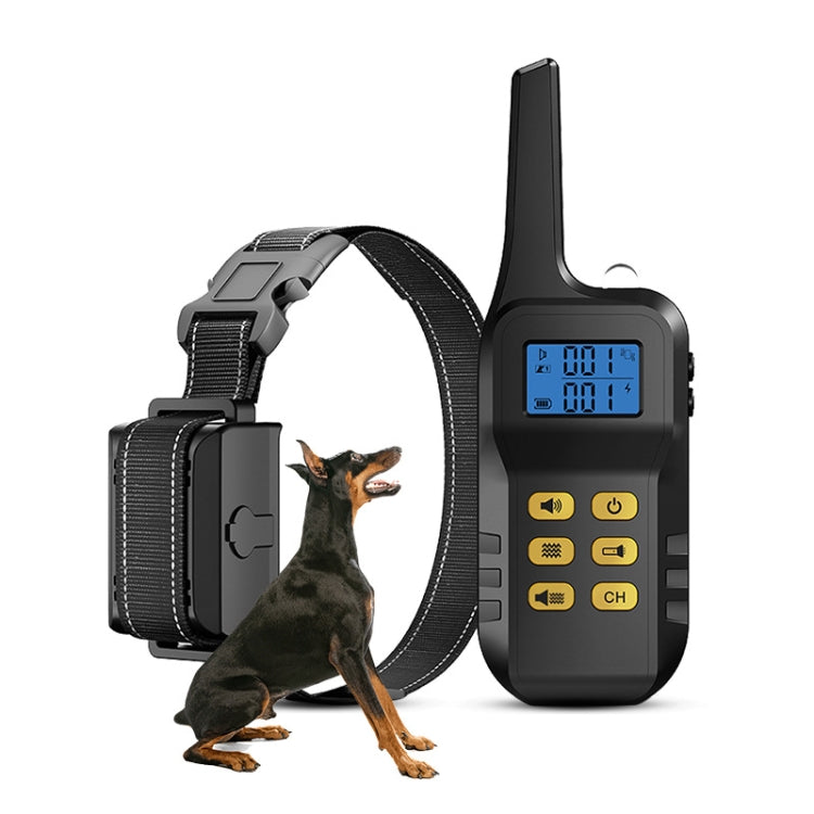 Dog Training Device Automatic Bark Stopper Dog Training Electronic Collar, Style: For-Two-Dog(Yellow) - free shipping - PMC TechLife - Order now!