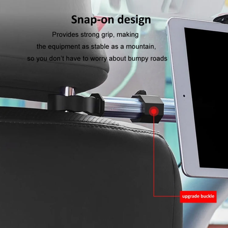 3 in 1 Car Mobile Phone Holder Computer Holder Universal Aluminum Tube With Hook - Car Holders by PMC TechLife | Online Shopping South Africa | PMC TechLife | Buy Now Pay Later Mobicred