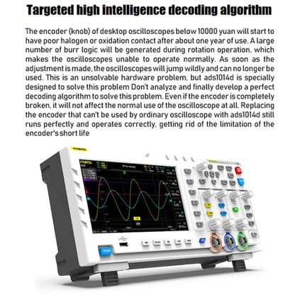 FNIRSI 2 In 1 Dual-Channel 100M Bandwidth Digital Oscilloscope 1GS Sampling Signal Generator, EU Plug 1014D +P4100 Probe - Digital Multimeter by FNIRSI | Online Shopping South Africa | PMC Jewellery | Buy Now Pay Later Mobicred