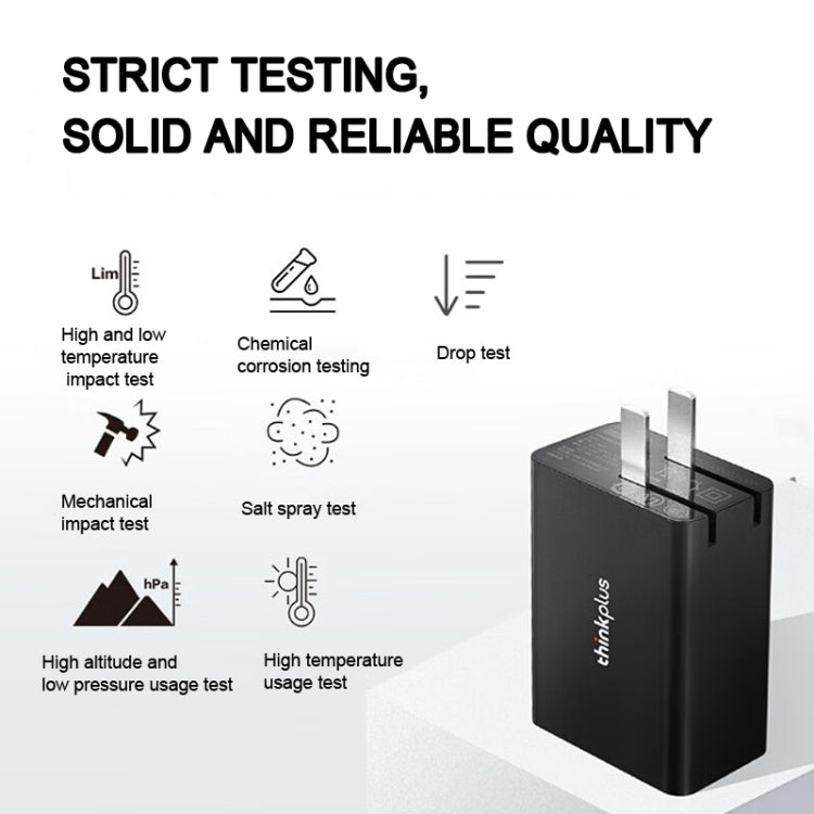 Lenovo Thinkplus 65W Foldable Power Adapter + USB-C/Type-C Cable Set For Mobile Phone Tablet,CN Plug - free shipping - PMC TechLife - Order now!