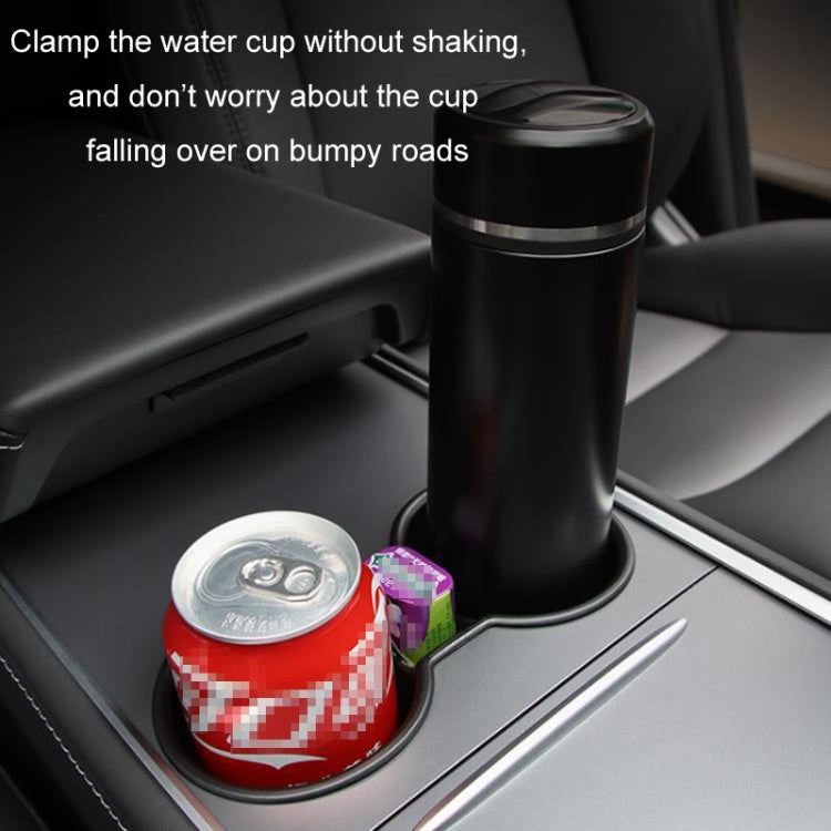 For Tesla Model 3/Y Central Control Instrument Panel Water Cup Limiter Water Cup Holder(Black) - Stowing Tidying by PMC Jewellery | Online Shopping South Africa | PMC Jewellery | Buy Now Pay Later Mobicred