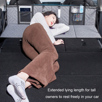 Car Camping Bed Folding Board SUV Rear Row Extension Board For Tesla, Color: Black Embossed - Seat Accessories by PMC Jewellery | Online Shopping South Africa | PMC Jewellery | Buy Now Pay Later Mobicred