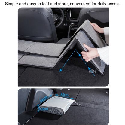 Car Camping Bed Folding Board SUV Rear Row Extension Board For Tesla, Color: Black Embossed - Seat Accessories by PMC Jewellery | Online Shopping South Africa | PMC Jewellery | Buy Now Pay Later Mobicred