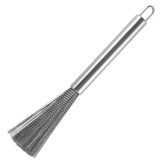 Cookware Scrubber Brush Stainless Steel Cleaning Brush for Pots, Frying Pans, 24cm - Cleaning Tools by PMC Jewellery | Online Shopping South Africa | PMC Jewellery | Buy Now Pay Later Mobicred