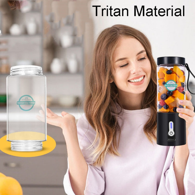 Portable Multifunctional USB Rechargeable Juice Extractor Cup Mini Electrical Juicer(White) - free shipping - PMC TechLife - Order now!