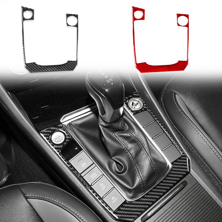 For Volkswagen Sagitar 2019-2023 B Model Left-Hand Drive Gear Panel Sticker(Black) - Car Interior Mouldings by PMc TechLife | Online Shopping South Africa | PMc TechLife | Buy Now Pay Later Mobicred