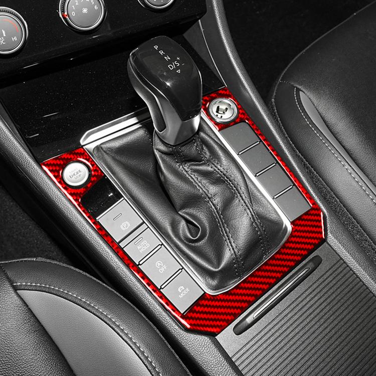 For Volkswagen Sagitar 2019-2023 B Model Left-Hand Drive Gear Panel Sticker(Black) - Car Interior Mouldings by PMc TechLife | Online Shopping South Africa | PMc TechLife | Buy Now Pay Later Mobicred