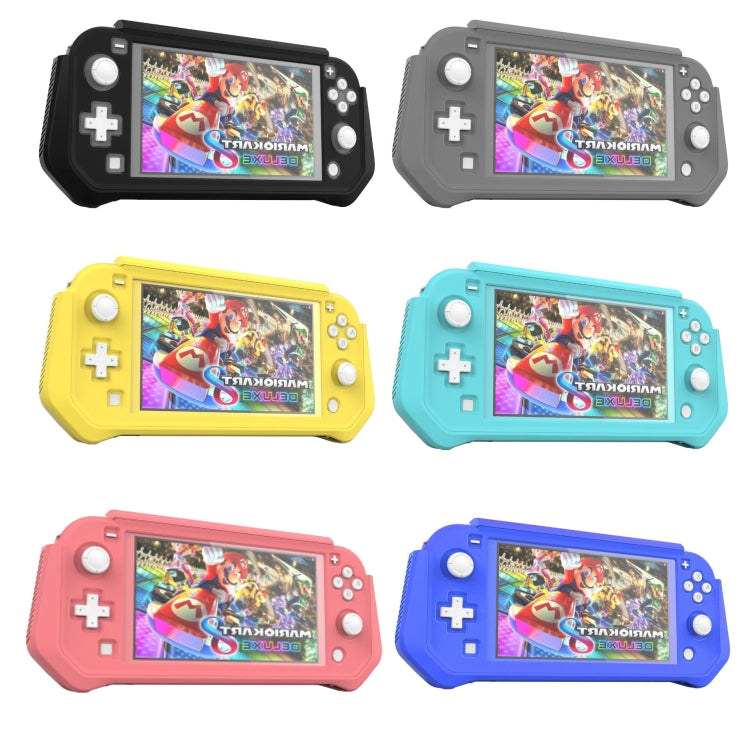 For Nintendo Switch Lite Full Cover Protective Shell TPU Console Case(Black) - Cases by PMC TechLife | Online Shopping South Africa | PMC TechLife