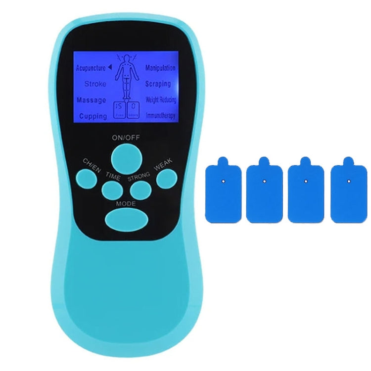 Multifunctional Low Frequency Pulse Meridian Physiotherapy Massage Instrument, Color: Blue Standard - free shipping - PMC TechLife - Order now!