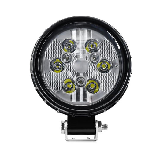 4 Inch Round Mixed Luminous Aluminum Alloy Car Work Light(Sigle) - Work Lights by PMC Jewellery | Online Shopping South Africa | PMC Jewellery | Buy Now Pay Later Mobicred