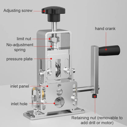 Household Hand-Cranked Small Stripping Machine Waste Wire And Cable Stripping Tool, Style: Peeling Machine - Pliers by PMC Jewellery | Online Shopping South Africa | PMC Jewellery