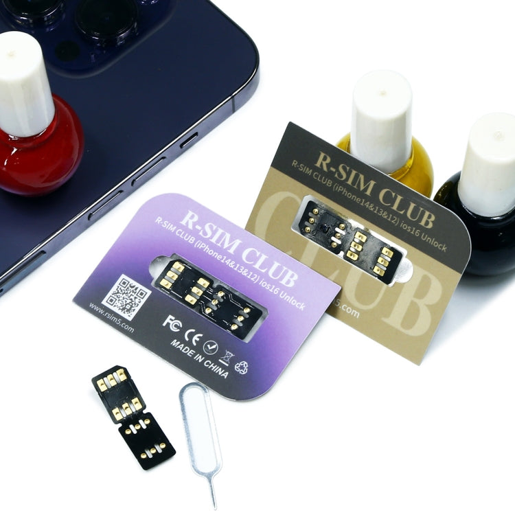 R-SIM18 CLUB Unlock Card Integrate TMSI / eSIM / ICCID / IPCC for iOS16 System - Unlock SIM Card by PMC Jewellery | Online Shopping South Africa | PMC Jewellery