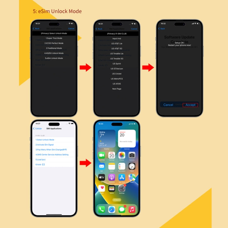R-SIM18 CLUB Unlock Card Integrate TMSI / eSIM / ICCID / IPCC for iOS System - Unlock SIM Card by PMC TechLife | Online Shopping South Africa | PMC TechLife | Buy Now Pay Later Mobicred