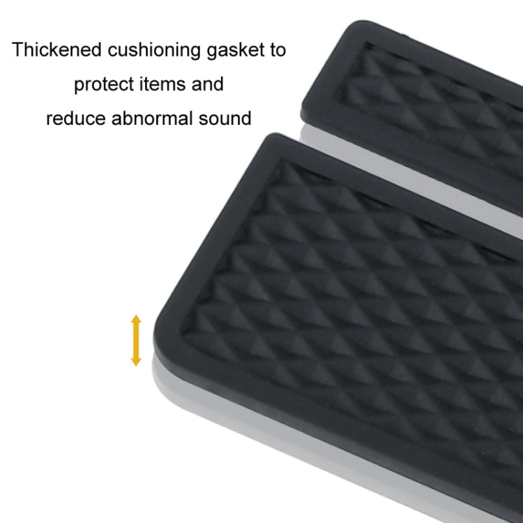 Car Seat Gap Storage Box with 2 USB Charging Port, Color: Co-pilot Silver - Stowing Tidying by PMC TechLife | Online Shopping South Africa | PMC TechLife | Buy Now Pay Later Mobicred