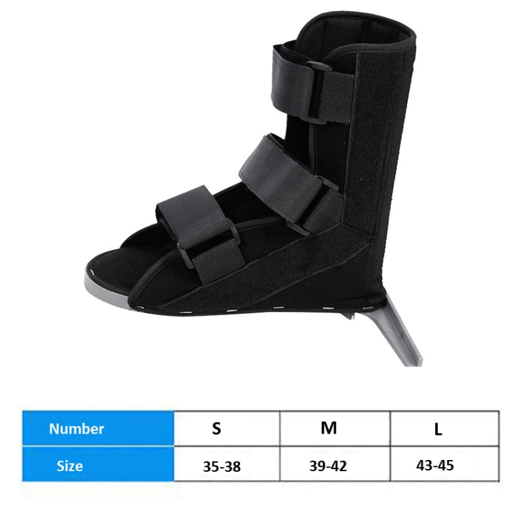 Drop Foot Support Foot Varus / Valgus Correction Brace Ankle Fracture Stabilizer, Size: M(Black) - Corrector by PMC Jewellery | Online Shopping South Africa | PMC Jewellery