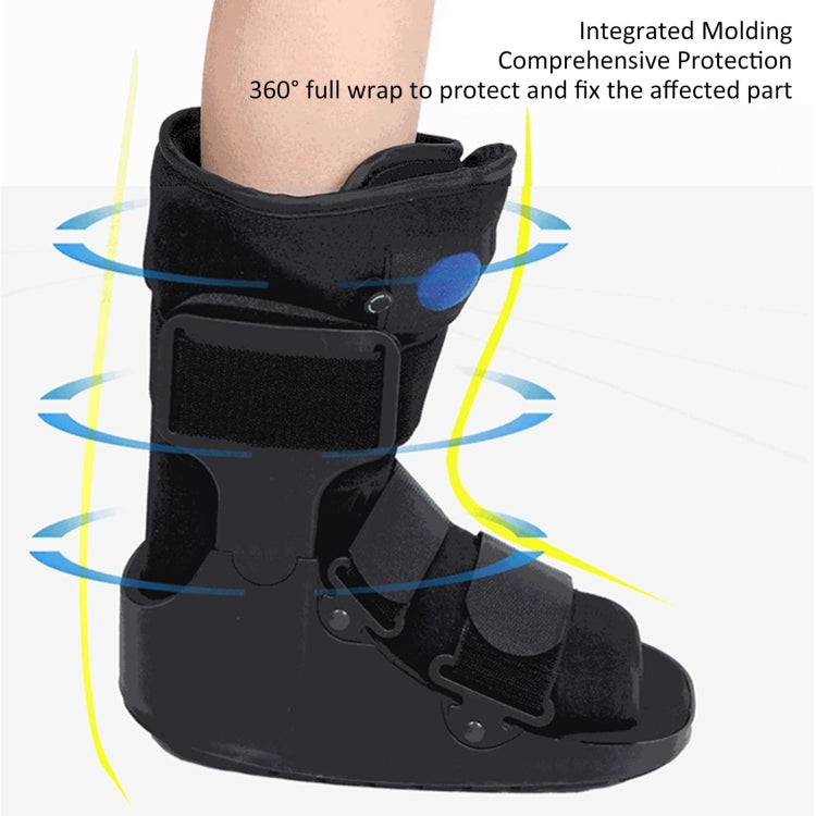 Tall Orthopedic Walking Boot Ankle Fracture Fixation Brace With Gas Bag, Size: L 43-45 - Corrector by PMC Jewellery | Online Shopping South Africa | PMC Jewellery