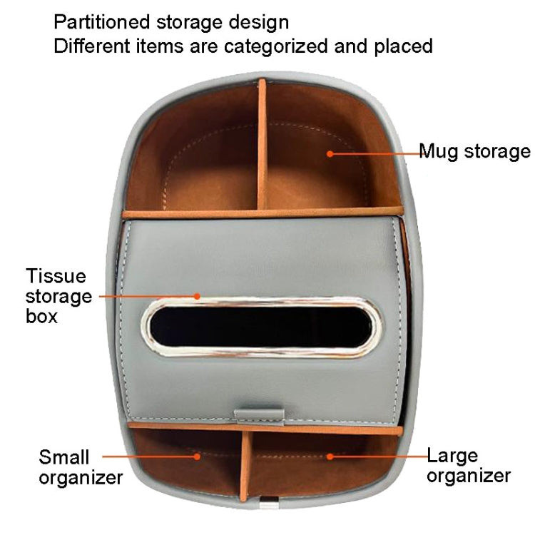 Cat Supplies Leather Storage Box Car Split Paper Tissue Box, Color: Classic Black - Stowing Tidying by PMC TechLife | Online Shopping South Africa | PMC TechLife | Buy Now Pay Later Mobicred
