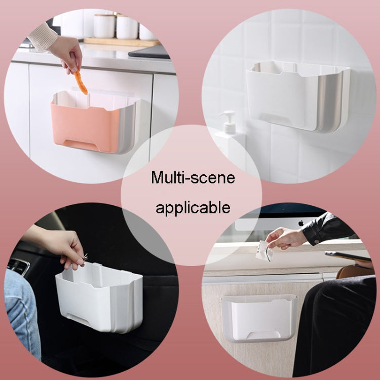 Foldable Car Bin Dual-Use Dustbin Organizer For Home And Car(Light Blue) - Stowing Tidying by PMC TechLife | Online Shopping South Africa | PMC TechLife | Buy Now Pay Later Mobicred