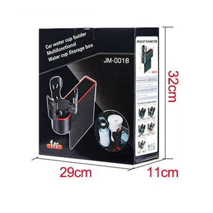 Car Seat Gap Storage Box Car Water Cup Holder Ashtray, Color: Left Black Red - Stowing Tidying by PMC Jewellery | Online Shopping South Africa | PMC Jewellery | Buy Now Pay Later Mobicred