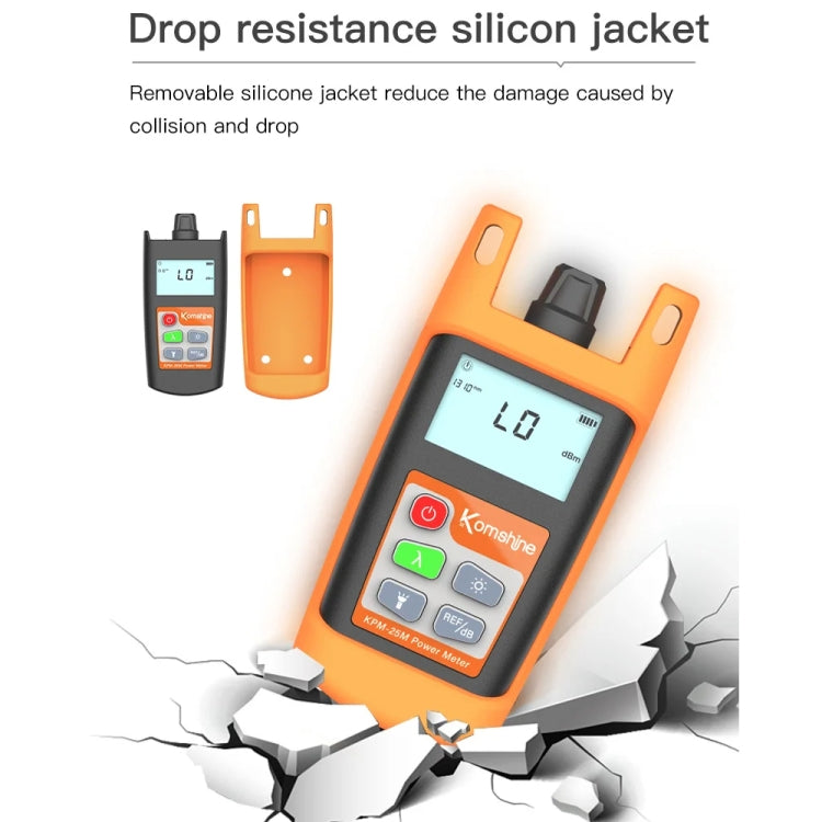 Komshine Mini Handheld Optical Power Meter Fiber Loss Measurement, Specification: KPM-25M-C/-50DBM to +26DBM - Fiber Optic Test Pen by Komshine | Online Shopping South Africa | PMC Jewellery | Buy Now Pay Later Mobicred