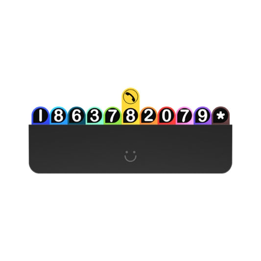bbdd Temporary Parking License Plate Concealable Car Removal Number Plate(Rainbow Edition) - Parking Card by bbdd | Online Shopping South Africa | PMC Jewellery