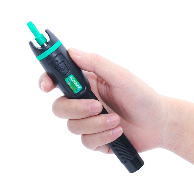 KomShine Metal Visible Laser Light Source Fiber Optic Red Light Pen, Model: KFL-11P-30MW - free shipping - PMC Jewellery - Order now!
