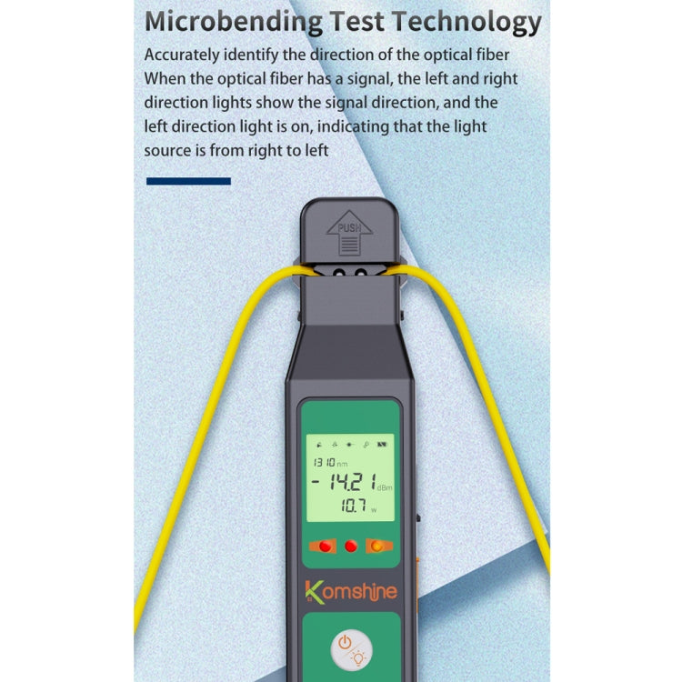 Komshine Optical Fiber Signal Direction Identification Instrument, Model: KFI-45-L - free shipping - PMC TechLife - Order now!