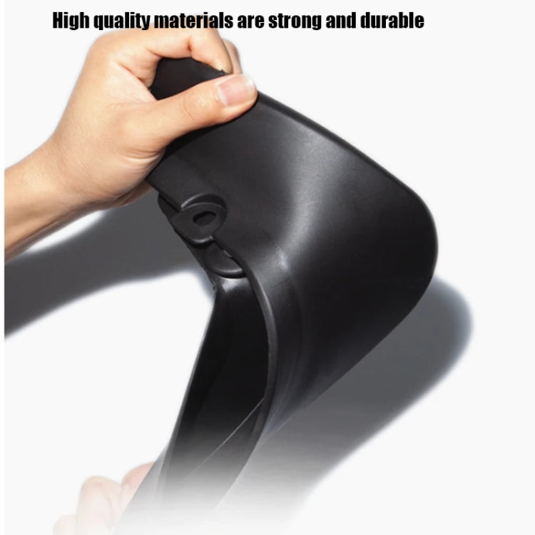 For Tesla Model Y Car Punch-Free Front And Rear Wheel Soft Rubber Mudguards, Style: Matte Black - Mudguards by PMC TechLife | Online Shopping South Africa | PMC TechLife | Buy Now Pay Later Mobicred