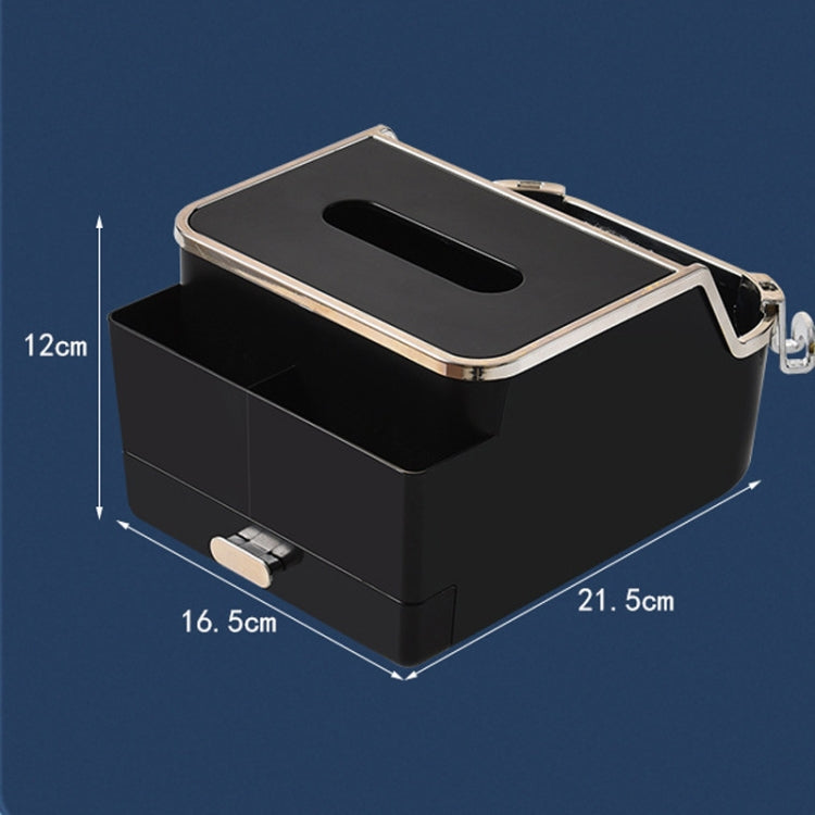 Car Tissue Box Multifunction Cup Holder Armrest Box Storage Box(Beige) - Stowing Tidying by PMC TechLife | Online Shopping South Africa | PMC TechLife | Buy Now Pay Later Mobicred
