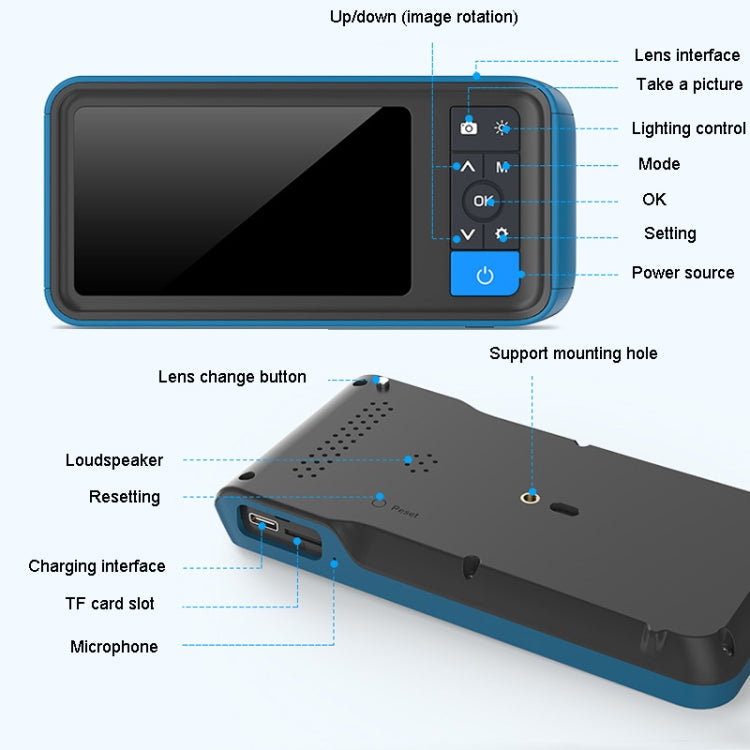 TESLONG MS450 5.5mm HD Pixel 4.5 Inch IPS LCD Screen Endoscope Auto Repair Tools, 5M - free shipping - PMC TechLife - Order now!