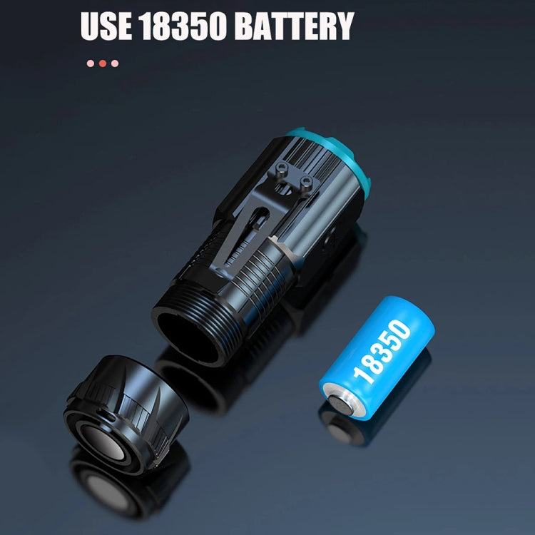 Mini Outdoor Dual Light Source Magnetic Hat Clip Multifunctional Portable Flashlight(without Battery) - Mini Flashlight by PMC TechLife | Online Shopping South Africa | PMC TechLife