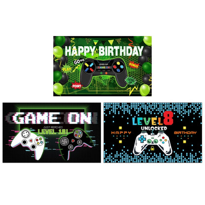 180x110cm Game Console Theme Birthday Background Birthday Party Decoration Banner(2023SRB51) - Birthday Party by PMC Jewellery | Online Shopping South Africa | PMC Jewellery