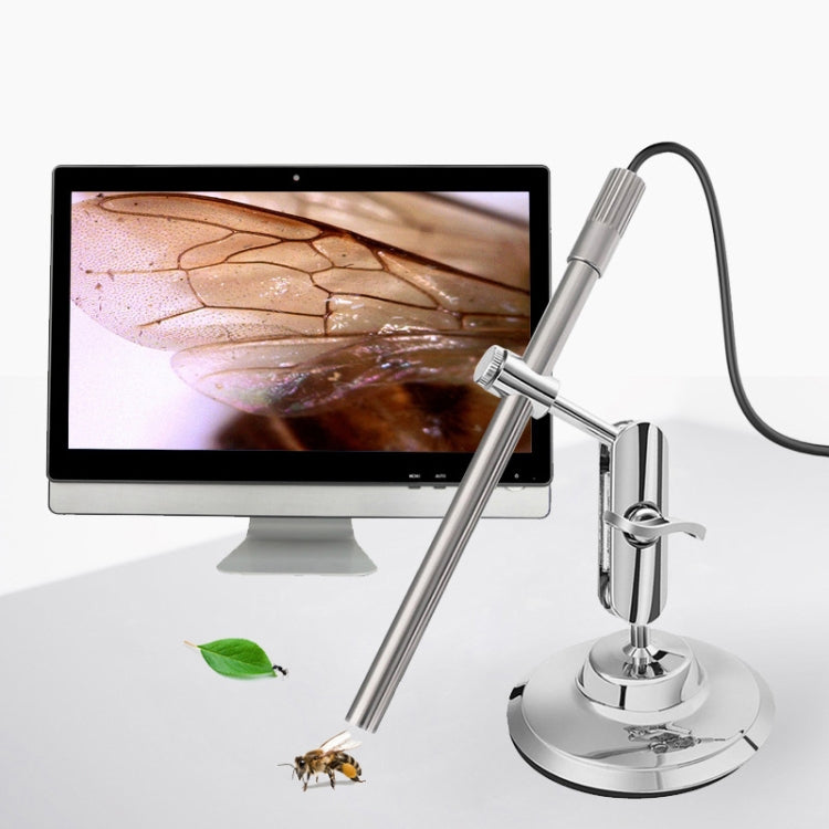 Teslong MS100 200X Magnification Adjustable Focus USB Microscope Phone And Computer HD Electronic Microscope - Digital Microscope by Teslong | Online Shopping South Africa | PMC Jewellery | Buy Now Pay Later Mobicred