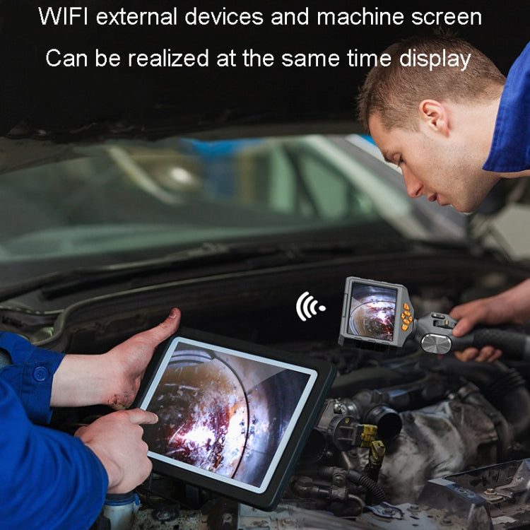 TESLONG TD500 8.5mm Lens HD 5 Inch Large Screen 360 Degree Dual Steering Borescope Industrial Components Overhaul - free shipping - PMC Jewellery - Order now!