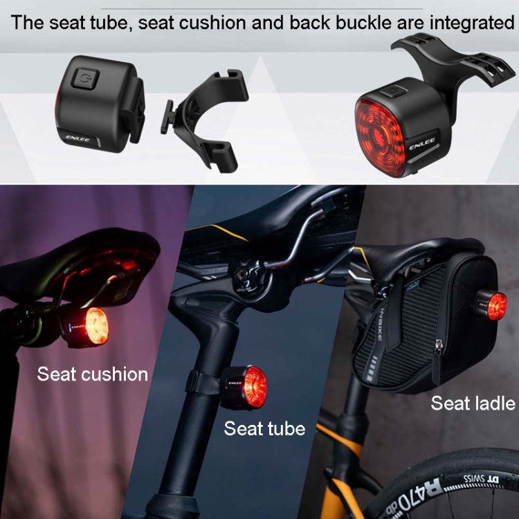 ENLEE EN09 Bicycle Tail Light Bright Warning Light For Night Riding Highway Motorcycle Lights, Model: Ordinary Model - Taillights by ENLEE | Online Shopping South Africa | PMC TechLife | Buy Now Pay Later Mobicred