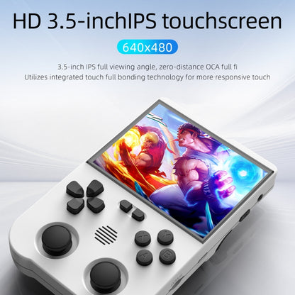 AMPOWN XU10 Handheld Game Console 3.5-Inch IPS Screen Linux System Portable Video Arcade 128G(Grey) - Pocket Console by AMPOWN | Online Shopping South Africa | PMC Jewellery | Buy Now Pay Later Mobicred