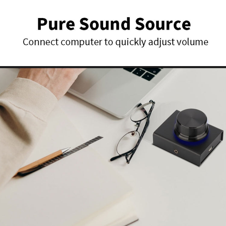 PC Computer Peripherals Mini Switch Wired Volume Adjuster(Black) - USB Sound by PMC Jewellery | Online Shopping South Africa | PMC Jewellery | Buy Now Pay Later Mobicred
