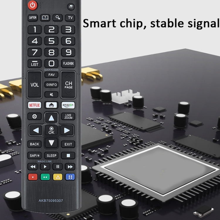 For LG LED LCD TV AKB75095307 433MHz Smart Remote Control(Black) - TV by PMc TechLife | Online Shopping South Africa | PMc TechLife | Buy Now Pay Later Mobicred