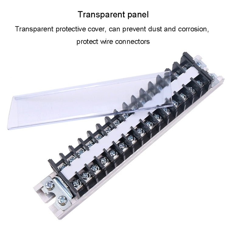 CHINT TD-2010 Terminal Block Rail Type Wiring Block Paralleling Wires Wire Connector - Booster Cable & Clip by CHNT | Online Shopping South Africa | PMC TechLife | Buy Now Pay Later Mobicred
