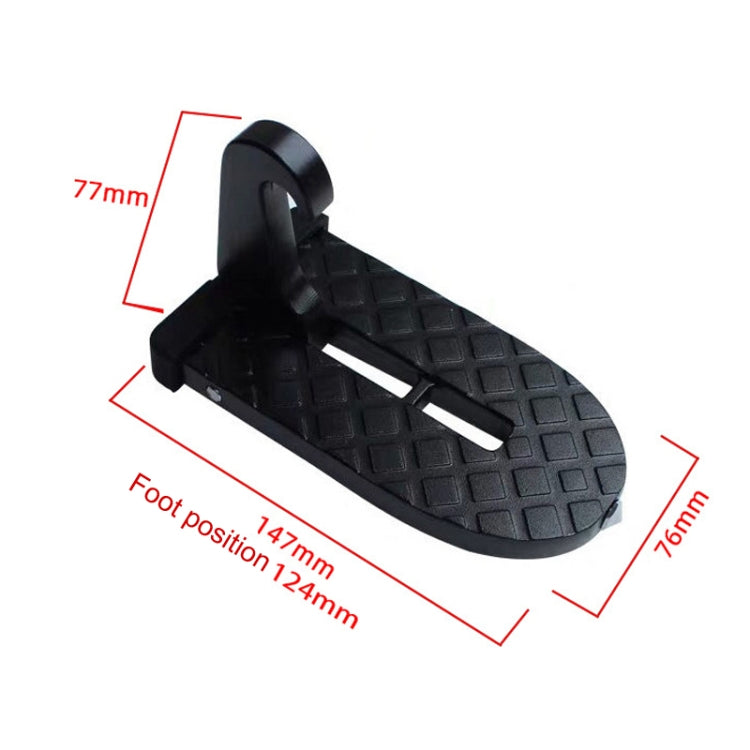 For SUV Car Assistance Getting In The Car Hook Pedal, Color: Black with Broken Window - Foot Pedal by PMC TechLife | Online Shopping South Africa | PMC TechLife | Buy Now Pay Later Mobicred